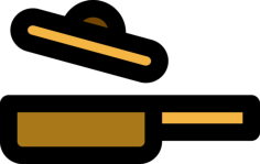 Frying Pan Craft Design Svg File, Free Vectors File
